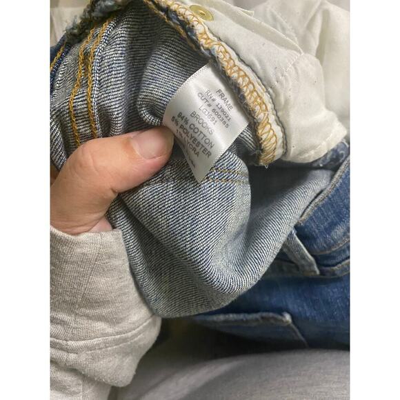 Frame Le Garcon Slim Jeans in Brooks Wash Size 30 - Picture 6 of 6